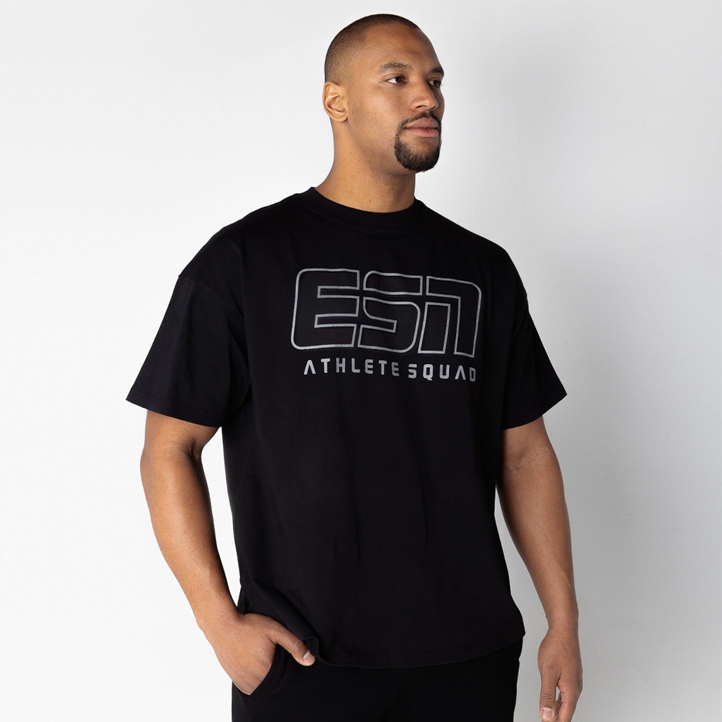 Athlete Squad Oversize T-Shirt - ЕЅΝ